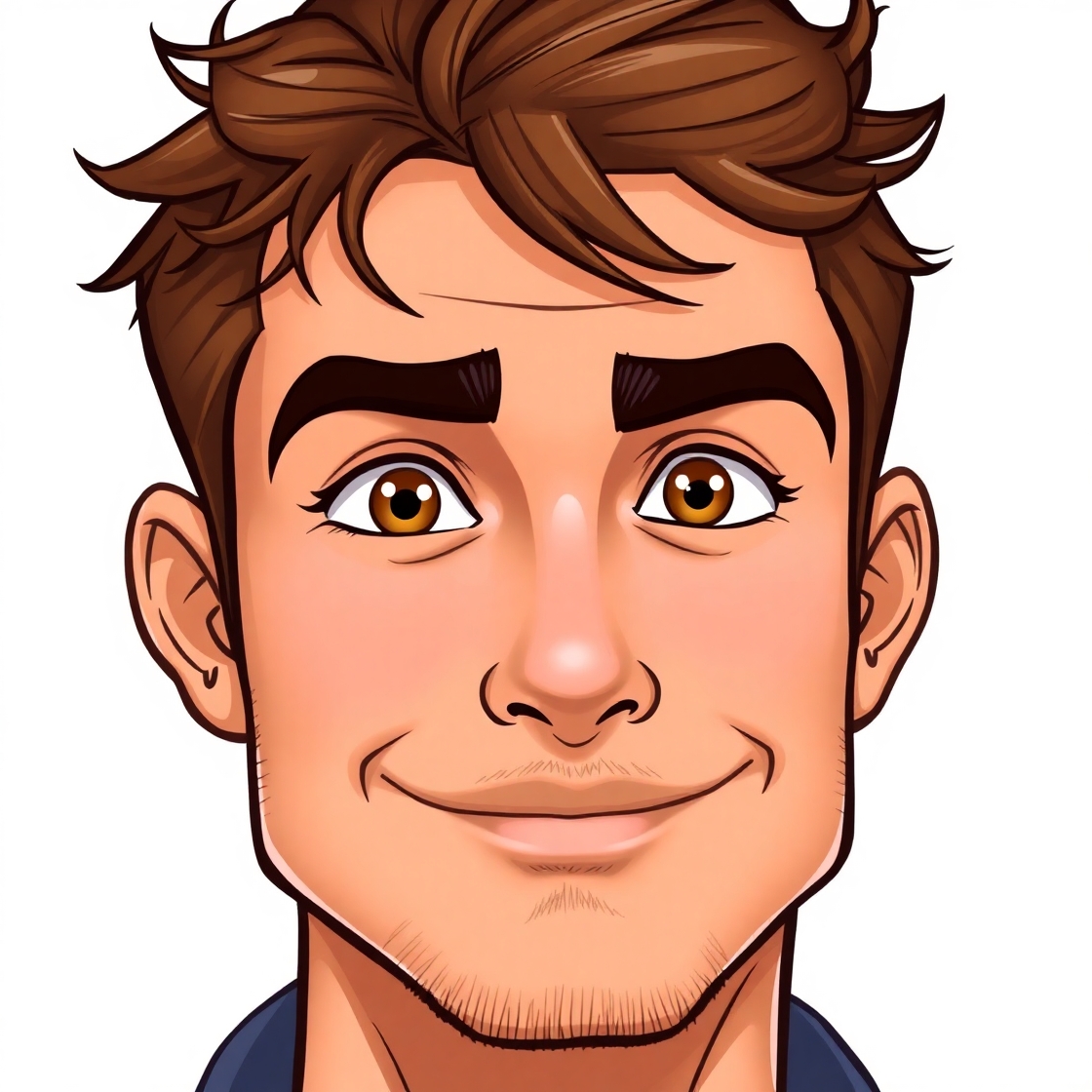 Cartoon style avatar